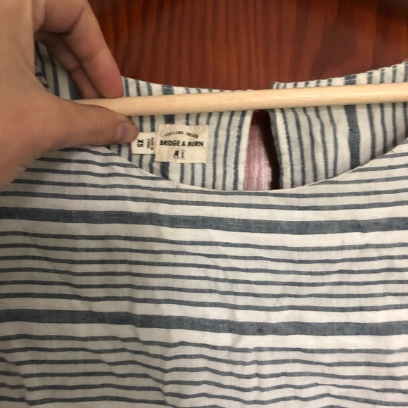 SOLD Bridge & Burn Striped Top NWOT - Picture 3 of 3